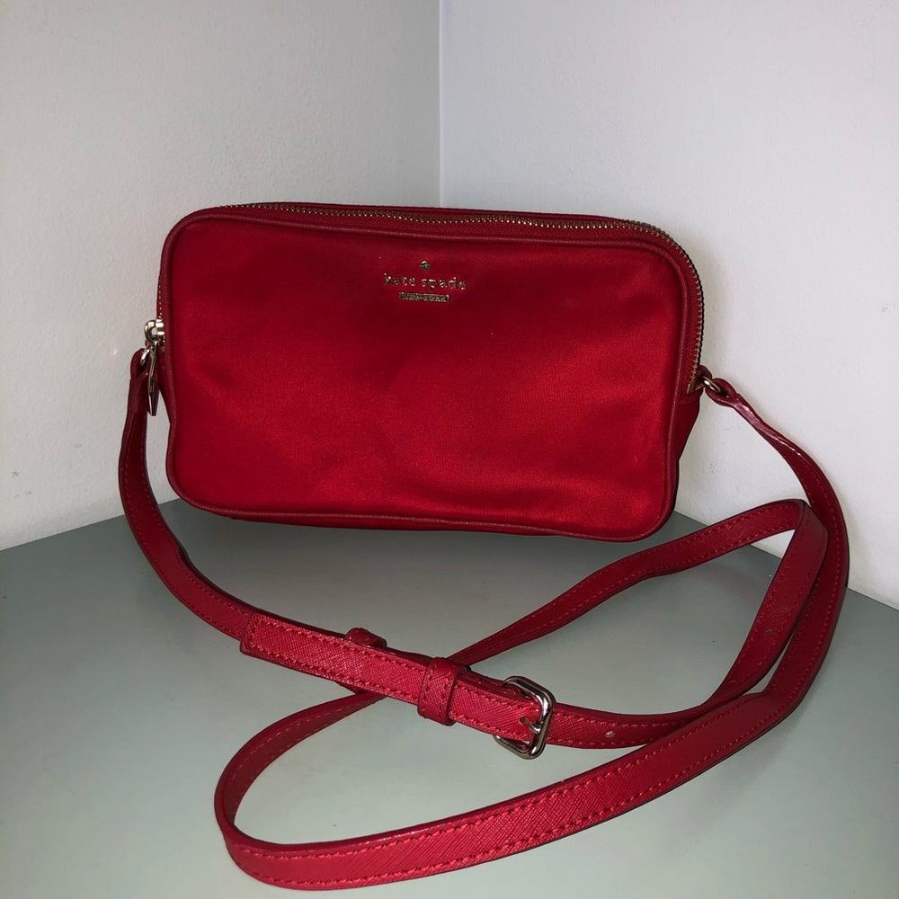Kate Spade Vibrant Red Crossbody Bag